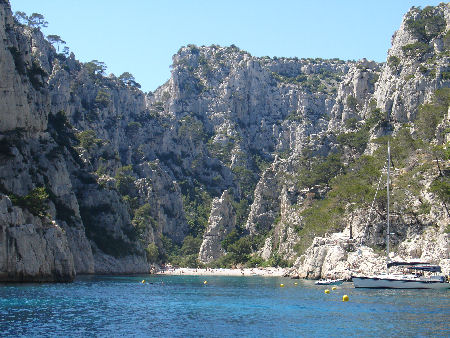 La calanque dEn-Vau La calanque dEn-Vau